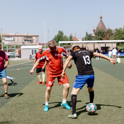Walking Football tournament among football veterans took place in Petropavlovsk