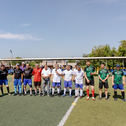 Walking Football tournament among football veterans took place in Petropavlovsk