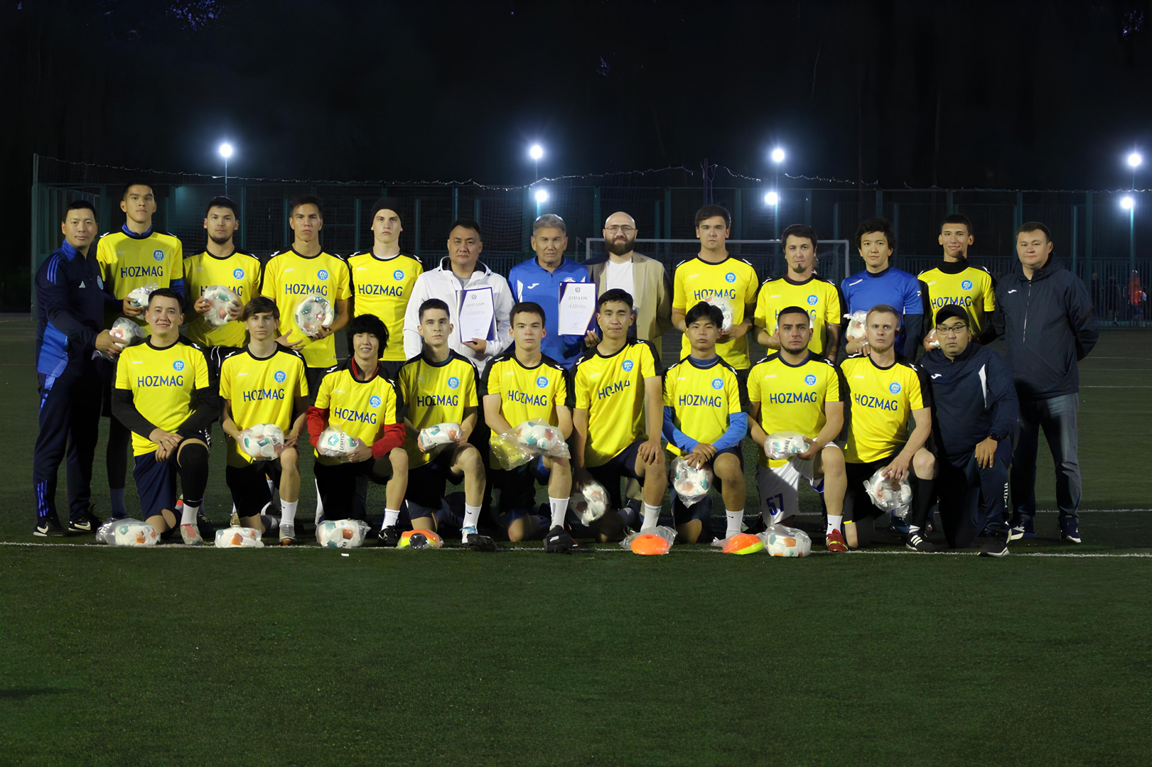 В рамках проекта «KFF Grassroots Awards» награжден павлодарский футбольный клуб «Акбет»