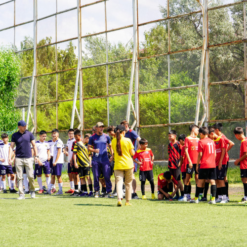 В рамках проекта «KFF Grassroots Awards» награждена столичная футбольная школа EL Clasico