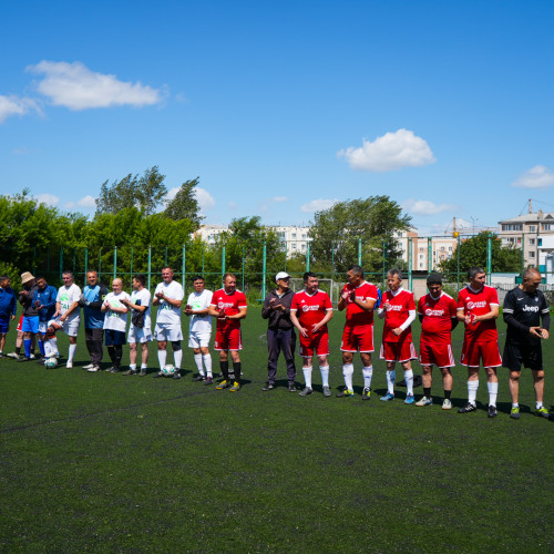 Walking Football tournament among football veterans held in Kokshetau