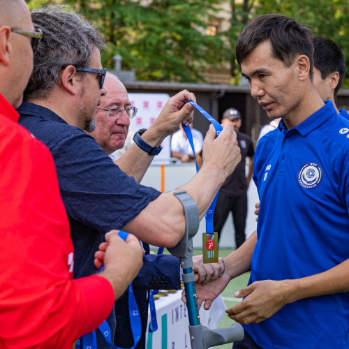 Kazakhstan national team on blind football wins bronze
