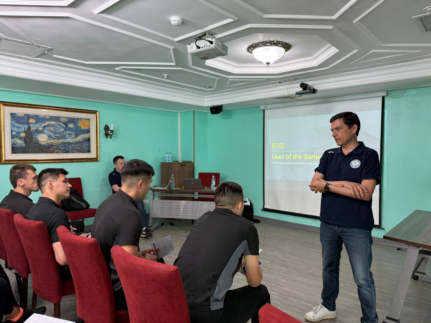 Workshop for Kazakhstani UEFA referees held in Astana