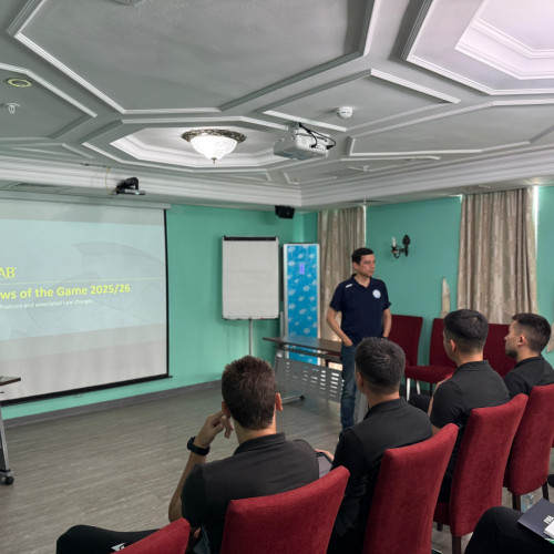 Workshop for Kazakhstani UEFA referees held in Astana