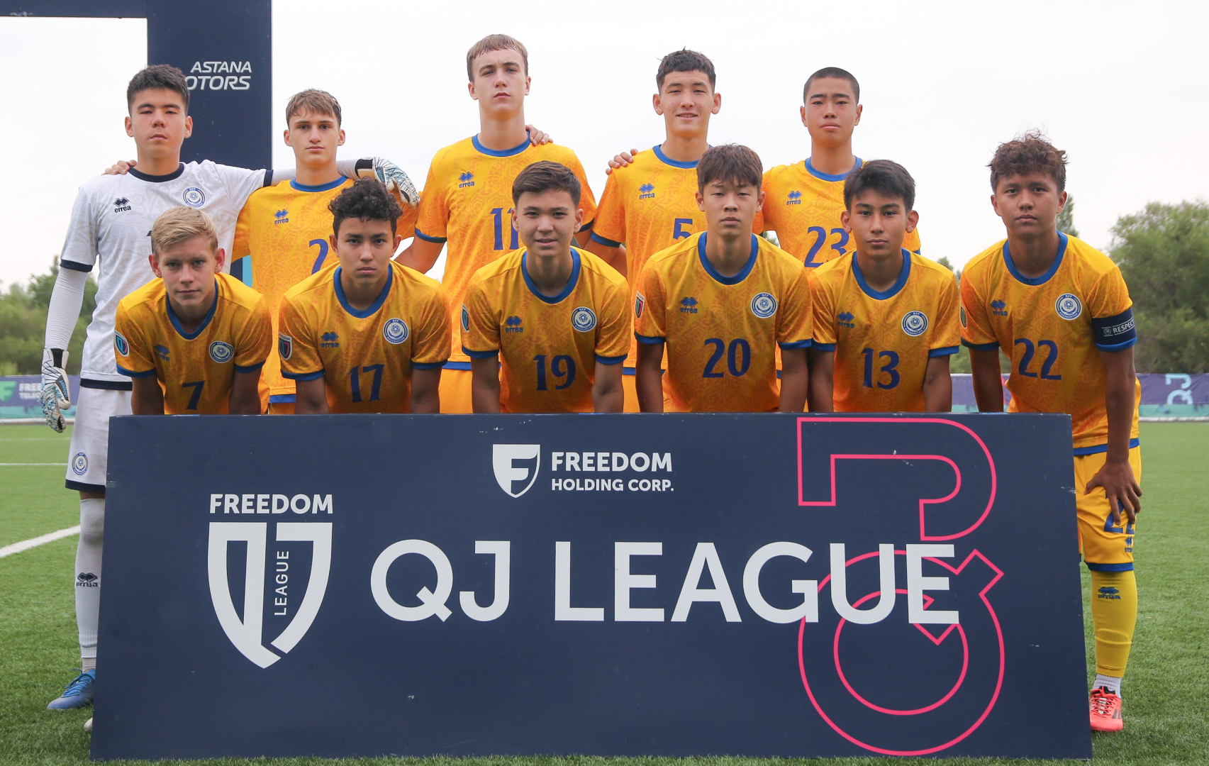 Национальная академия КФФ U-16 обыграла «Жетысу» U-18 в восьмом туре Freedom QJ League