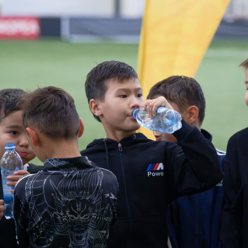 Over 100 Children Join UEFA Grassroots Week in Astana