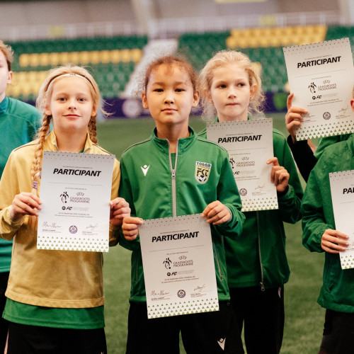 UEFA Grassroots Week: A Football Celebration for Children in Kostanay