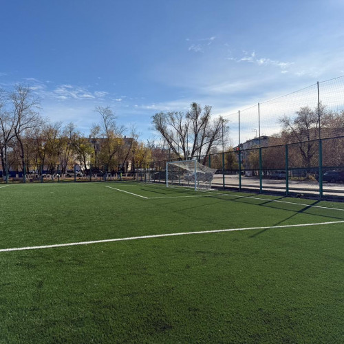 Петропавлда ALAÑ жобасы аясында футбол алаңы жаңартылды