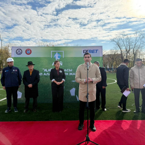 Петропавлда ALAÑ жобасы аясында футбол алаңы жаңартылды