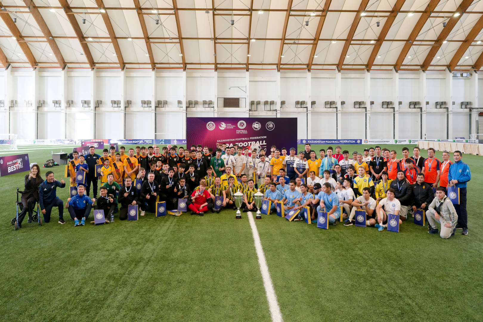 В Астане завершился фестиваль Para Football Bestival