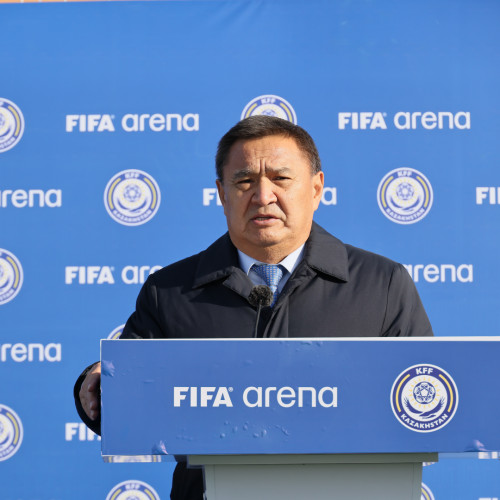 Көкшетауда FIFA Arena бағдарламасы аясында салынған футбол алаңы ашылды