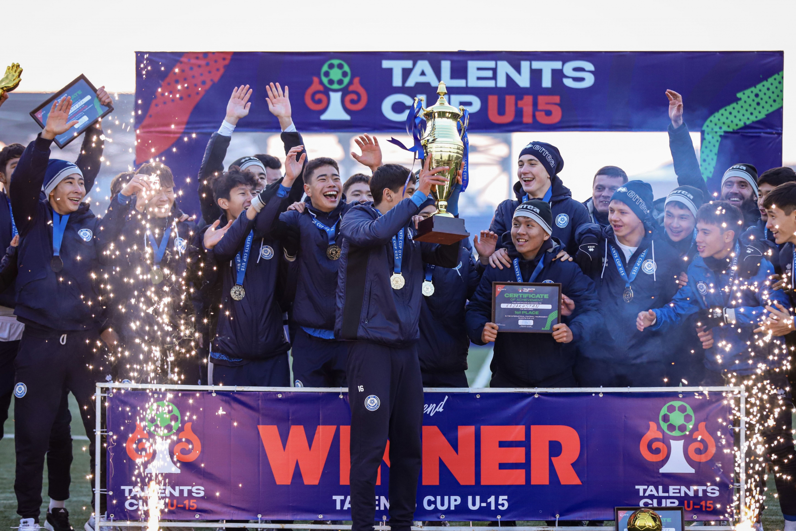 ҚФФ U-16 академиясы Бішкекте өткен халықаралық Talents Cup турнирінде жеңімпаз атанды