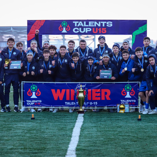 ҚФФ U-16 академиясы Бішкекте өткен халықаралық Talents Cup турнирінде жеңімпаз атанды