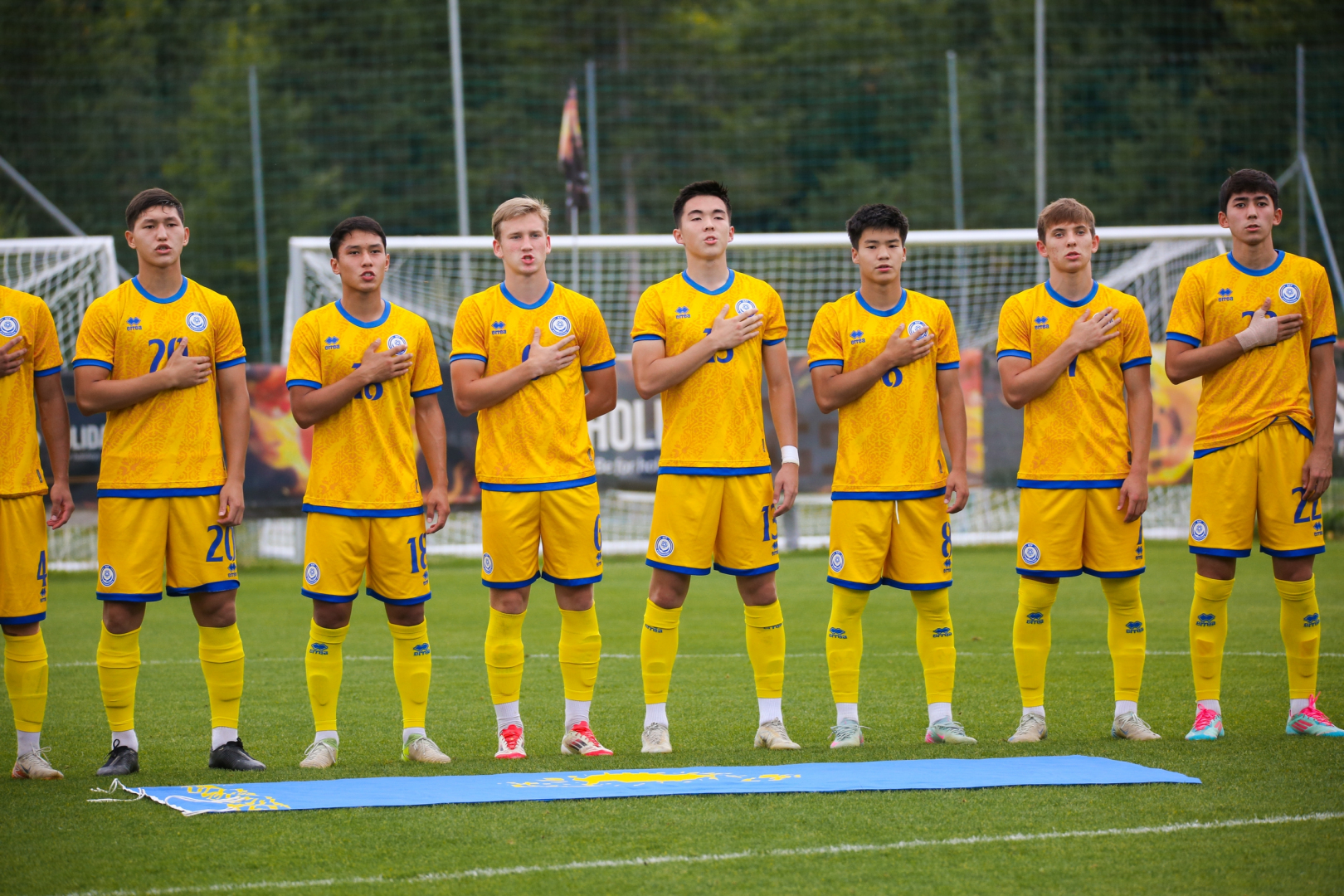 Kazakhstan U19 Squad for European Championship Qualifiers