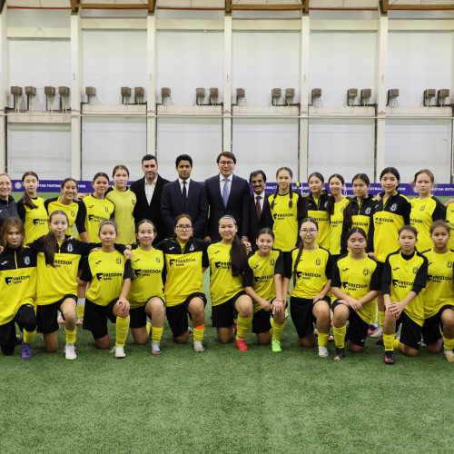 PSG President Nasser Al-Khelaifi Visits KFF Headquarters