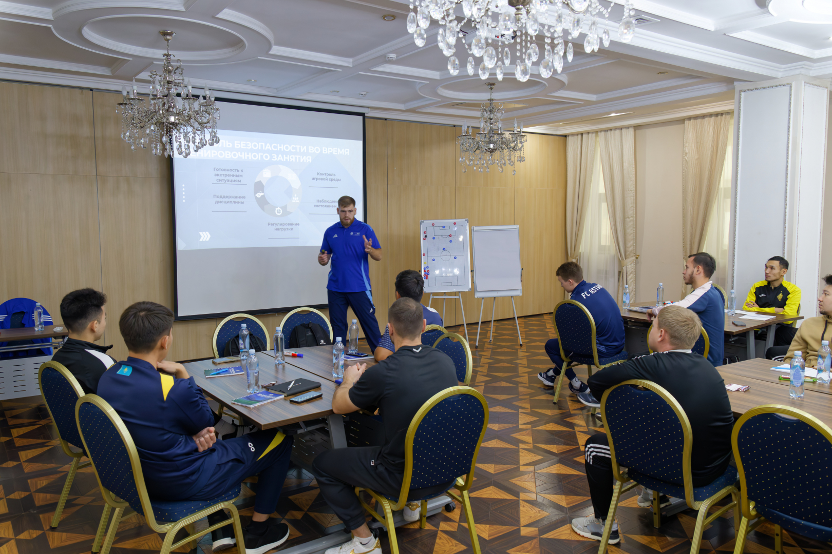 Астанада УЕФА «С» санатына бапкерлерді оқыту курсы өтті