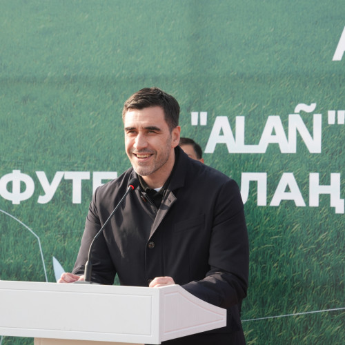 «Taraz Arena» спорт кешенінің алаңы ALAÑ бағдарламасы аясында жаңғыртылды