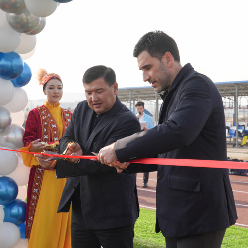 «Taraz Arena» спорт кешенінің алаңы ALAÑ бағдарламасы аясында жаңғыртылды
