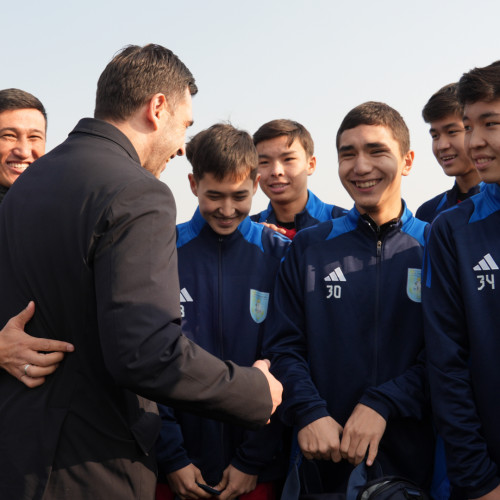 «Taraz Arena» спорт кешенінің алаңы ALAÑ бағдарламасы аясында жаңғыртылды