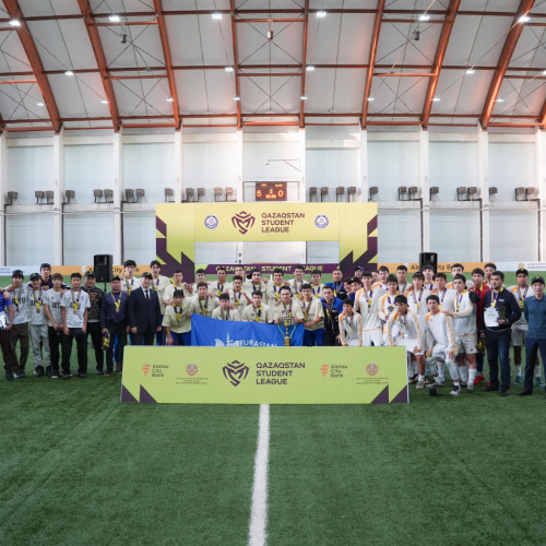 Л.Н.Гумилев атындағы Еуразия ұлттық университеті командасы – Qazaqstan Student League чемпионы