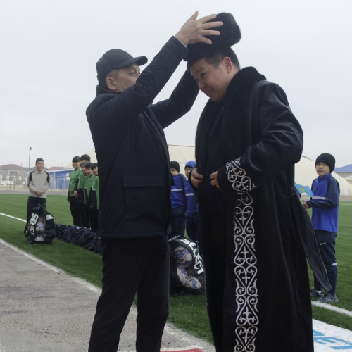 Жаңаөзенде ALAÑ жобасы аясында футбол алаңы жаңартылды