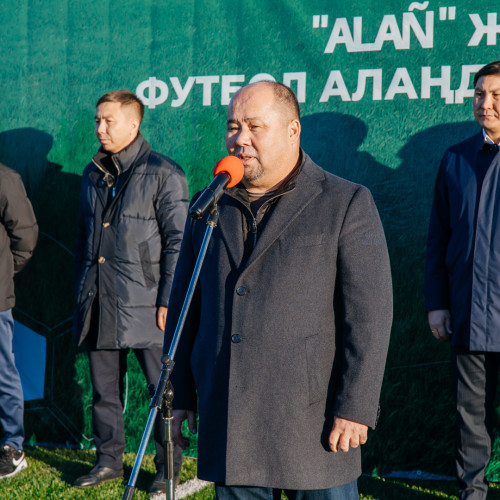 Атыраудағы «Томарлы» стадионының футбол алаңы пайдалануға берілді