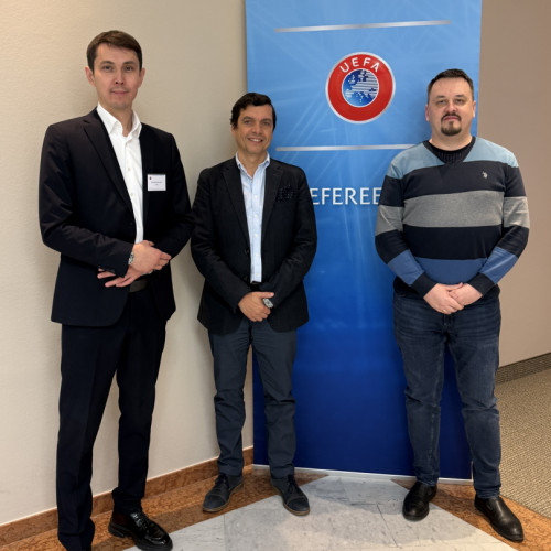 KFF Representatives Take Part in UEFA Refereeing Workshop