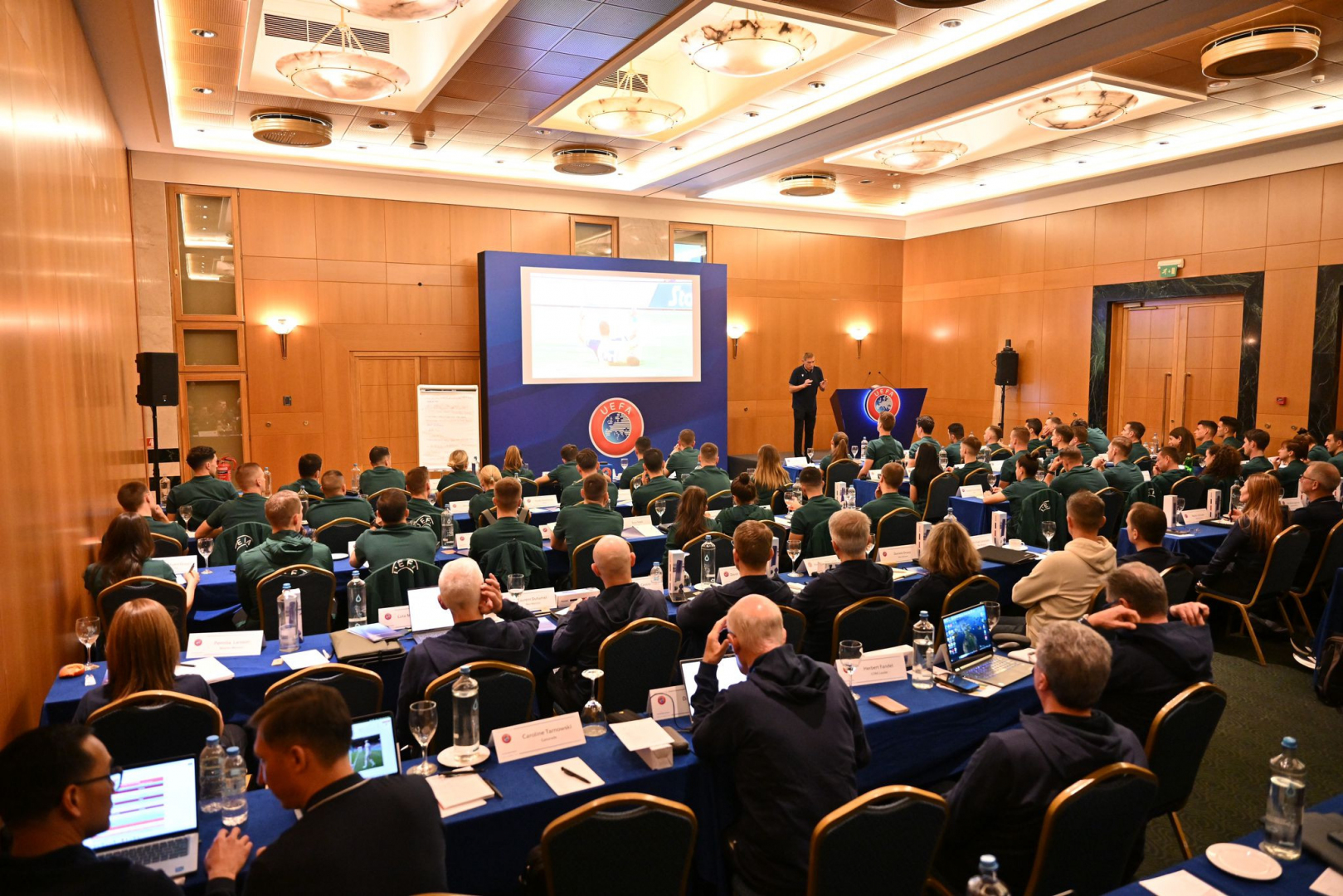 KFF Representatives Take Part in UEFA Refereeing Workshop