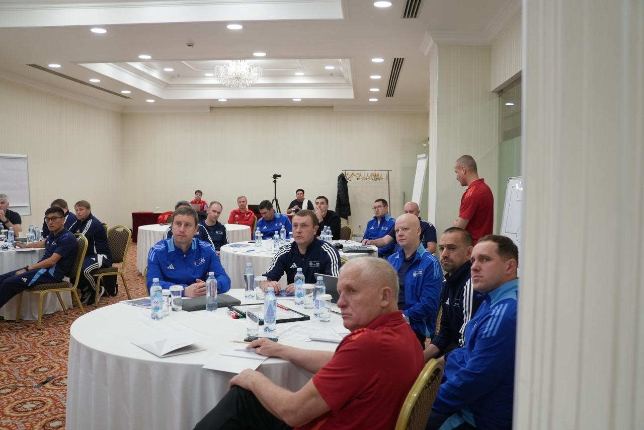 Астанада UEFA PRO санатына оқыту курсының бесінші модулі аяқталды