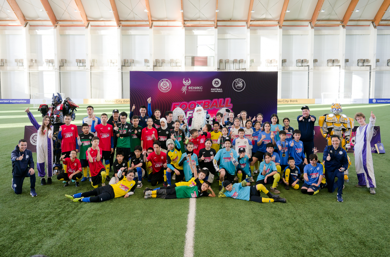 KFF Brings Joy to Children at the “Football for Life” Inclusive Festival