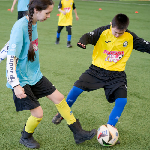 KFF Brings Joy to Children at the “Football for Life” Inclusive Festival