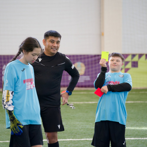 KFF Brings Joy to Children at the “Football for Life” Inclusive Festival