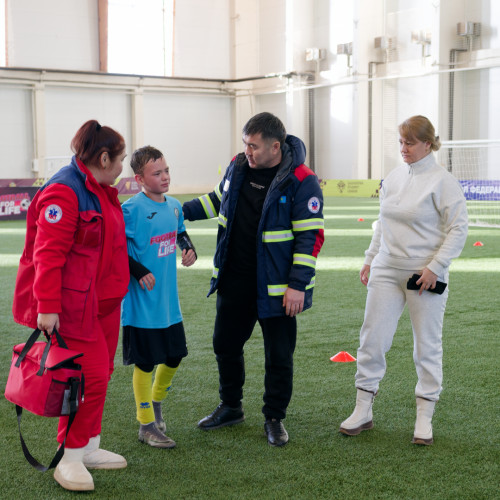 KFF Brings Joy to Children at the “Football for Life” Inclusive Festival