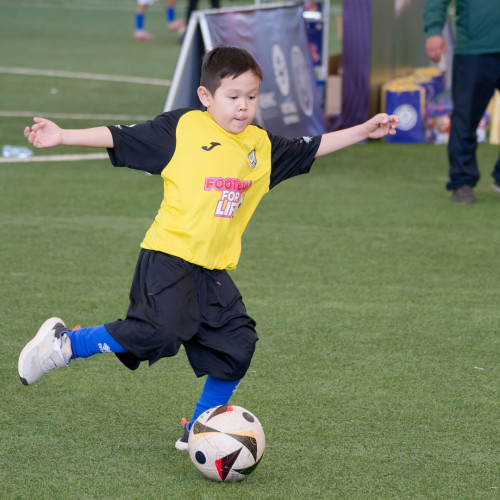 KFF Brings Joy to Children at the “Football for Life” Inclusive Festival