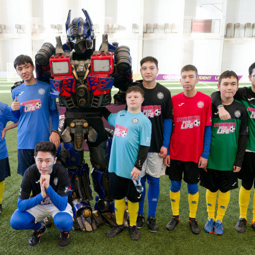 KFF Brings Joy to Children at the “Football for Life” Inclusive Festival