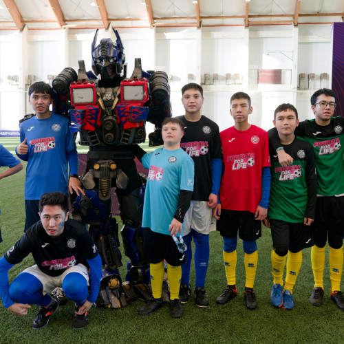 KFF Brings Joy to Children at the “Football for Life” Inclusive Festival