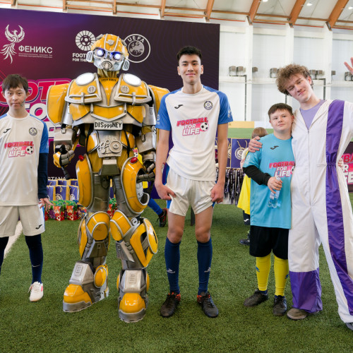 KFF Brings Joy to Children at the “Football for Life” Inclusive Festival