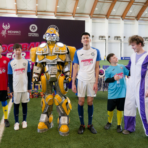 KFF Brings Joy to Children at the “Football for Life” Inclusive Festival