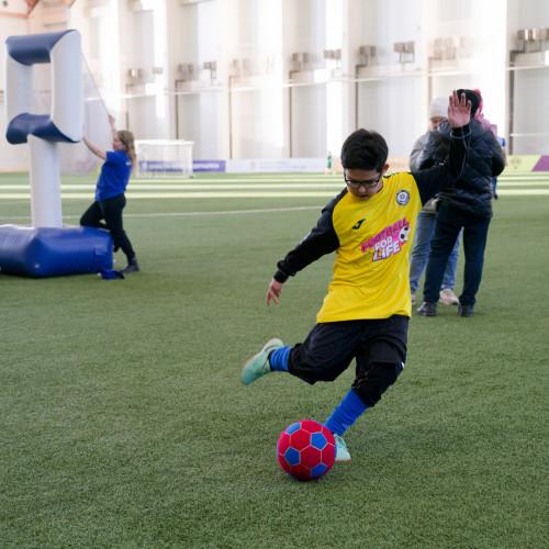 KFF Brings Joy to Children at the “Football for Life” Inclusive Festival