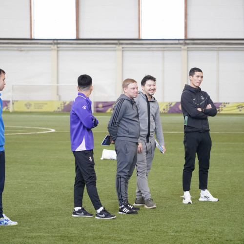 UEFA C санатына жаттықтырушыларды оқыту курсының төртінші модулі басталды