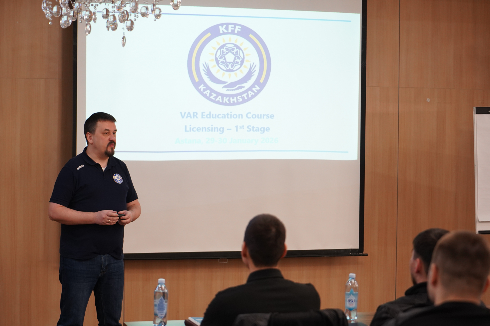 KFF Launches VAR Training Program for First League Referees