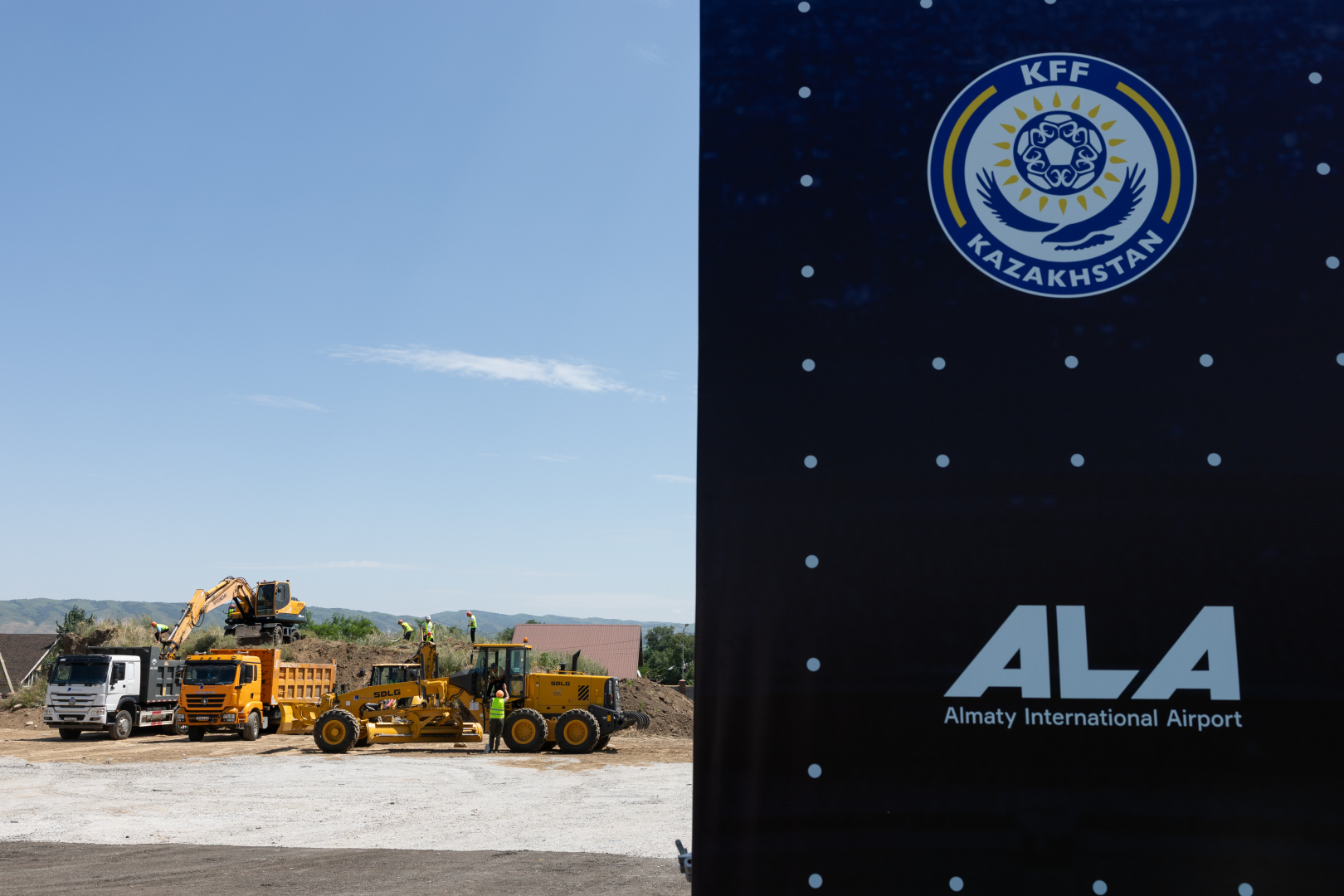 Construction Under Way at the KFF Academy in Talgar