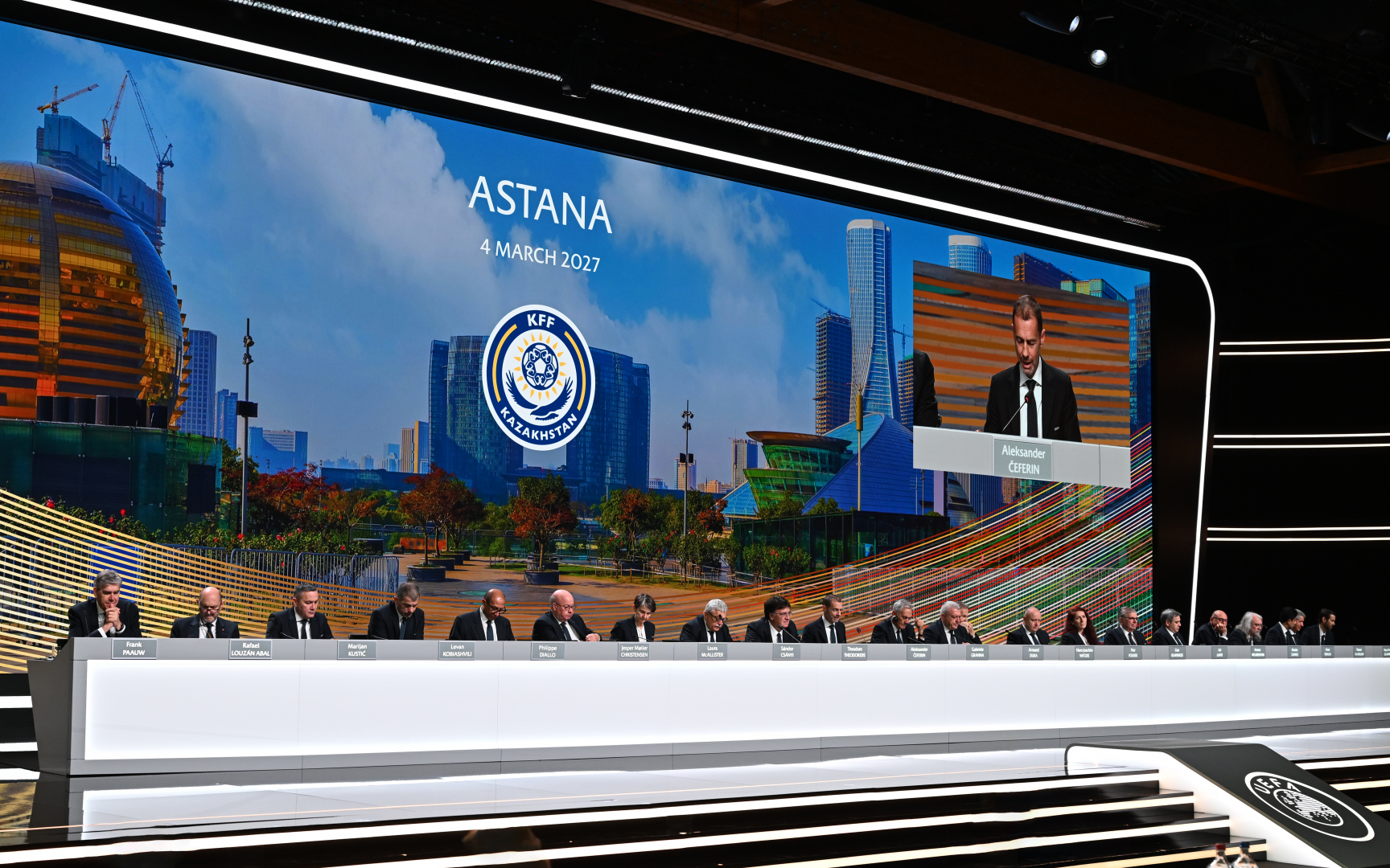 51st UEFA Congress to Take Place in Astana in 2027