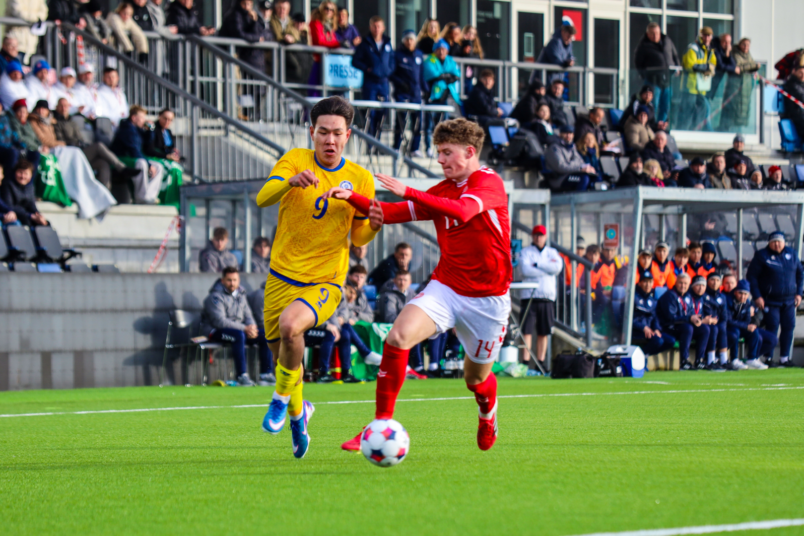 Kazakhstan U-17 Lose to Denmark in Euro Qualifiers