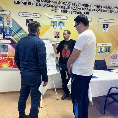 В Шымкенте проходит заключительный модуль обучения тренеров категории UEFA C