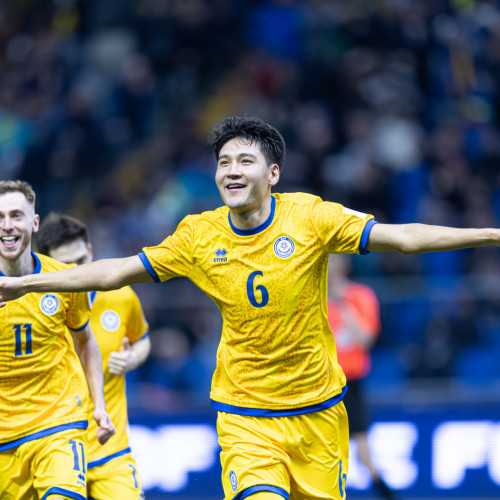 Фоторепортаж с матча Казахстан – Намибия в рамках FIFA Series