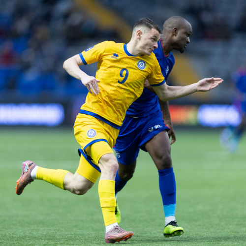 Фоторепортаж с матча Казахстан – Намибия в рамках FIFA Series