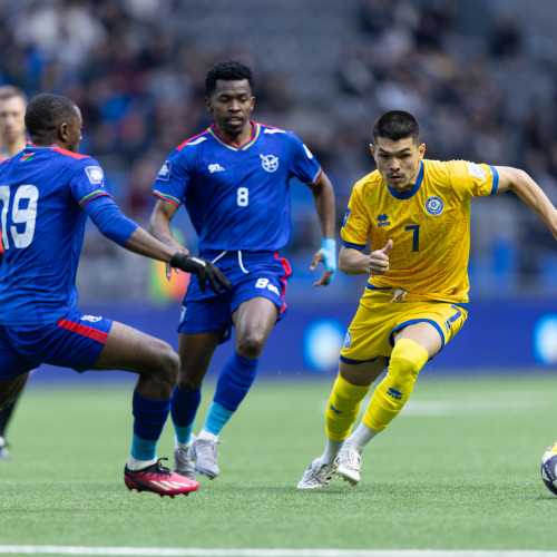 Фоторепортаж с матча Казахстан – Намибия в рамках FIFA Series