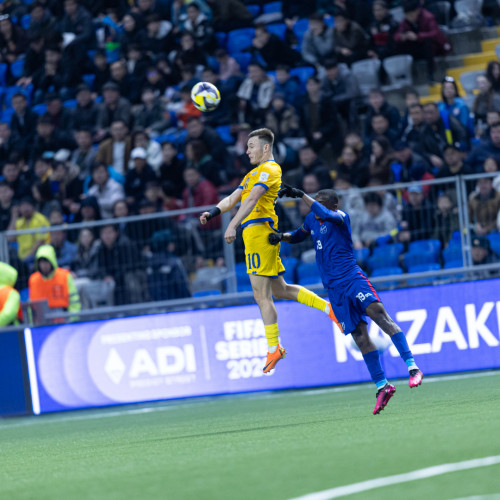 Фоторепортаж с матча Казахстан – Намибия в рамках FIFA Series