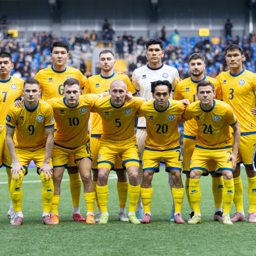 Фоторепортаж с матча Казахстан – Намибия в рамках FIFA Series
